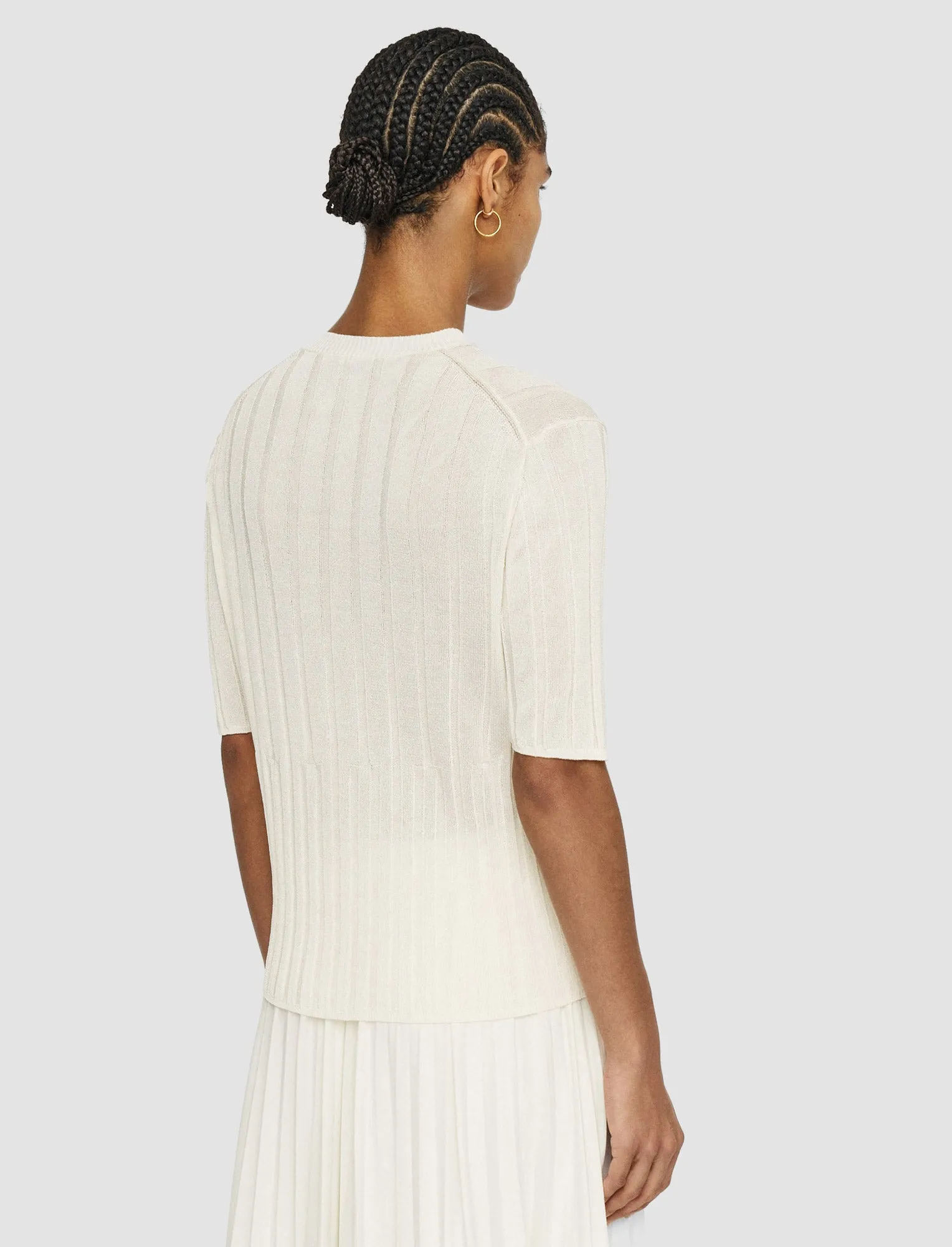 Crisp Rayon Knitted T-Shirt windy days EcoFinish Waterproof Coating