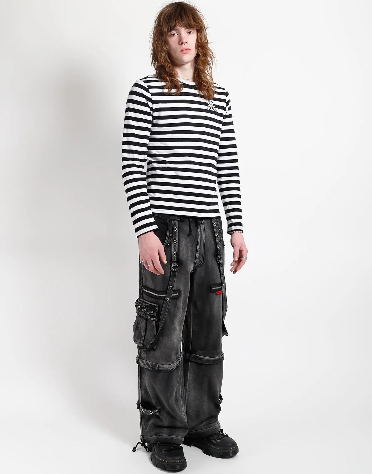 windproof CRUSH SWEAT PANT - MECHANIC WASH