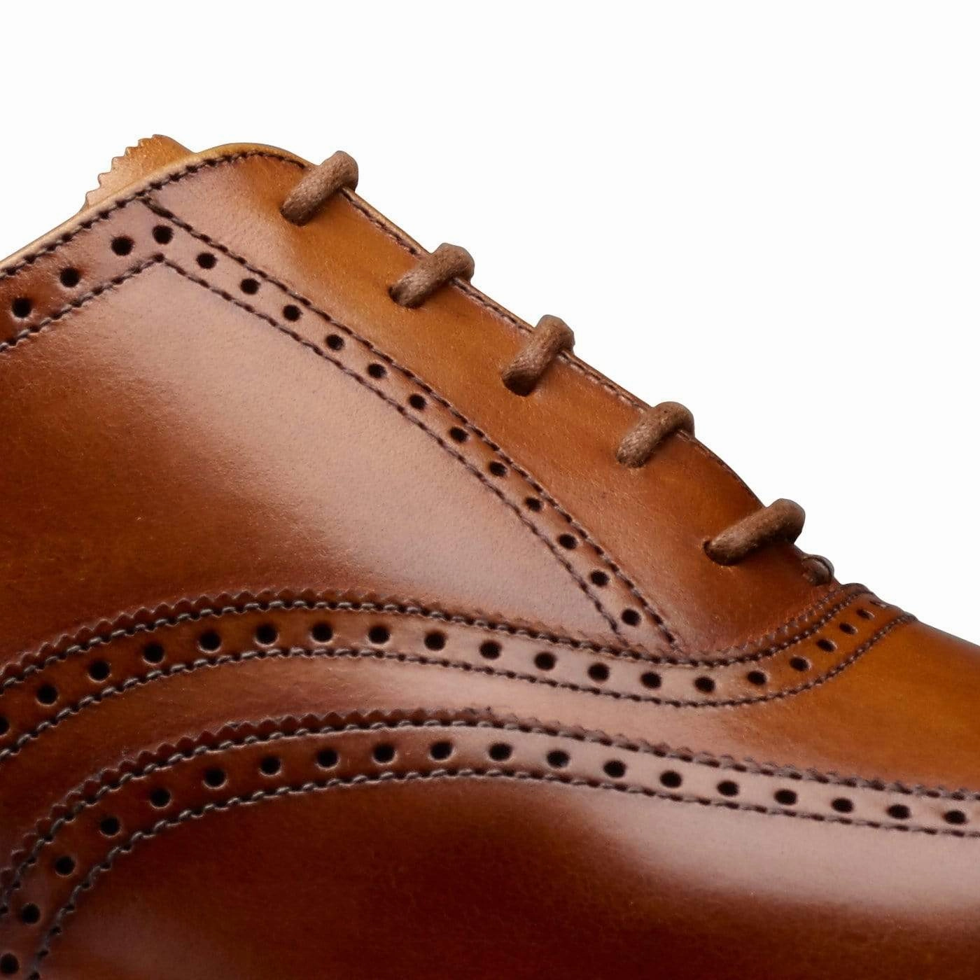 Textured Oxfords Drummond Tan Burnished Calf