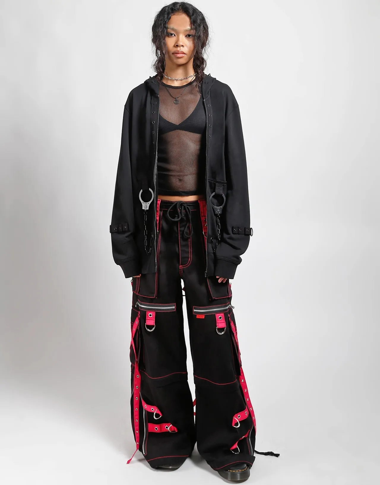 Tactile Soft Texture CUFF HOODIE