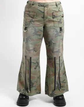 CURVE PEACE CARGO PANT CAMO All Around Fit