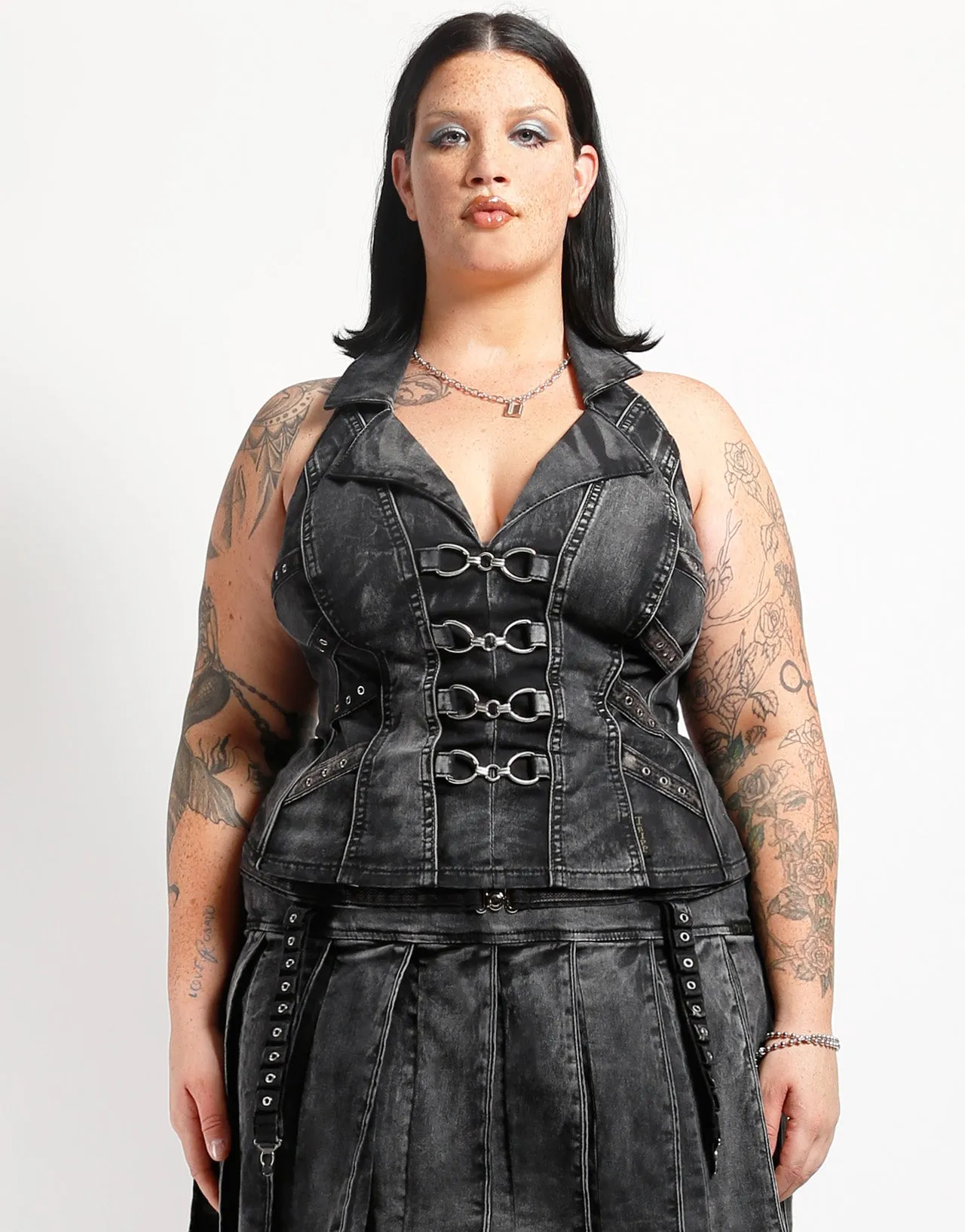 FullCut Shoulder Bonded Seam Tape CURVE PEACE CORSET VEST