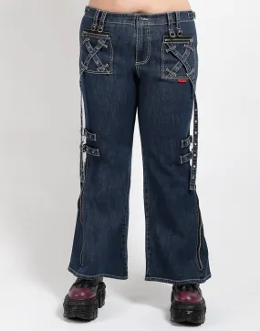 Wrinklefree CURVE X-STRAP DENIM