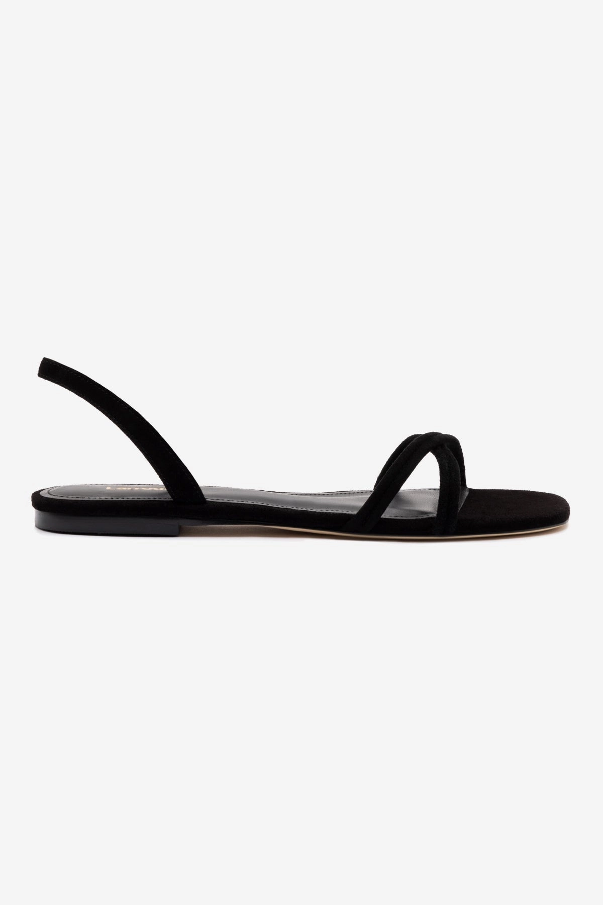 Annie Flat In Black Suede Trend Hot