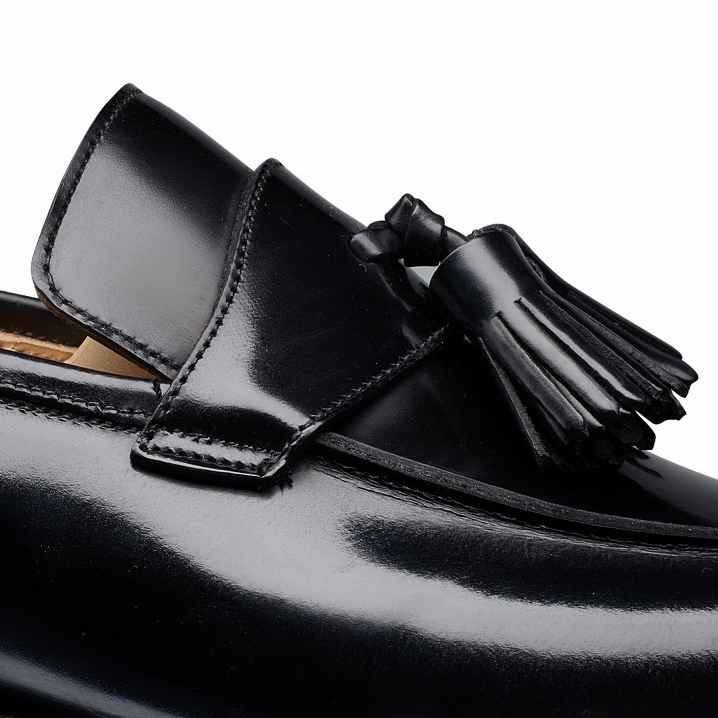 Sophie 2 Black Boned Calf Dark Edge Court Grip