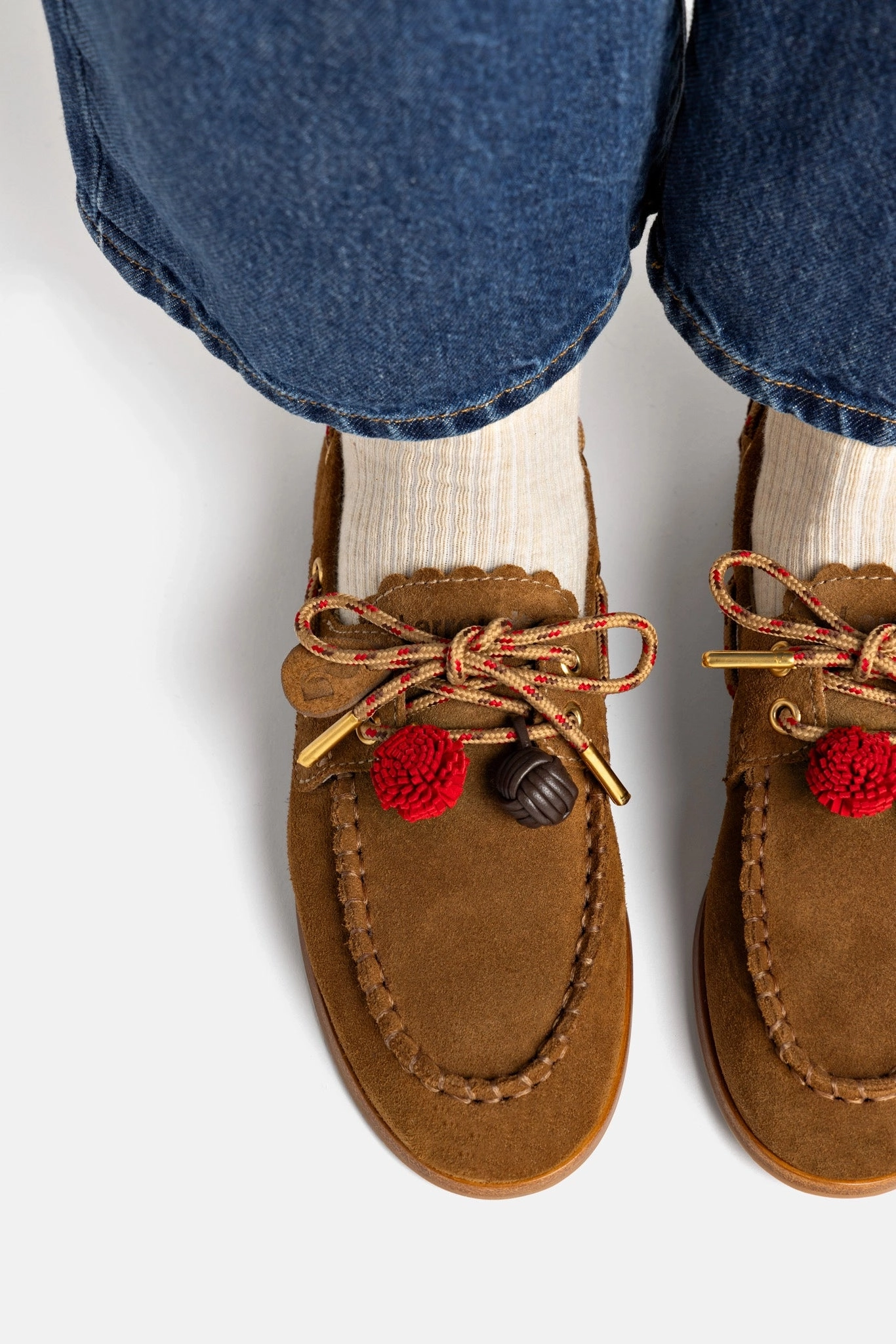 Cyprus Boat Shoe In Russet Suede River Cross All Weather Everyday Users