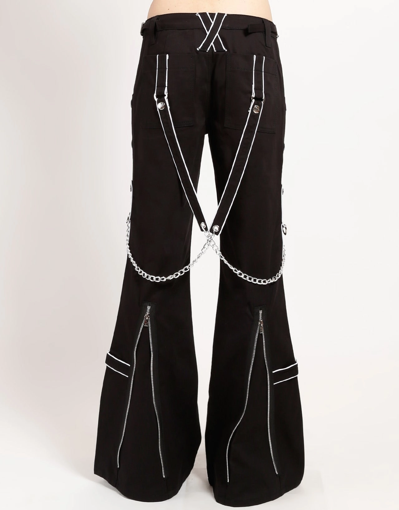 BAND DARK STREET PANT WHITE Slim Profile