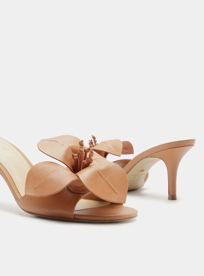 Fiori  Leather Stiletto Sandal Move Light