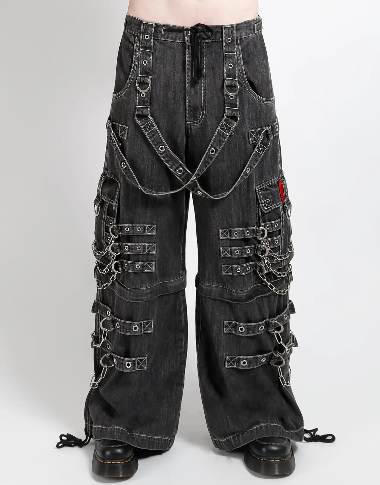 DEVIL SKULL BLACK DENIM Sport Comfort Easy Match