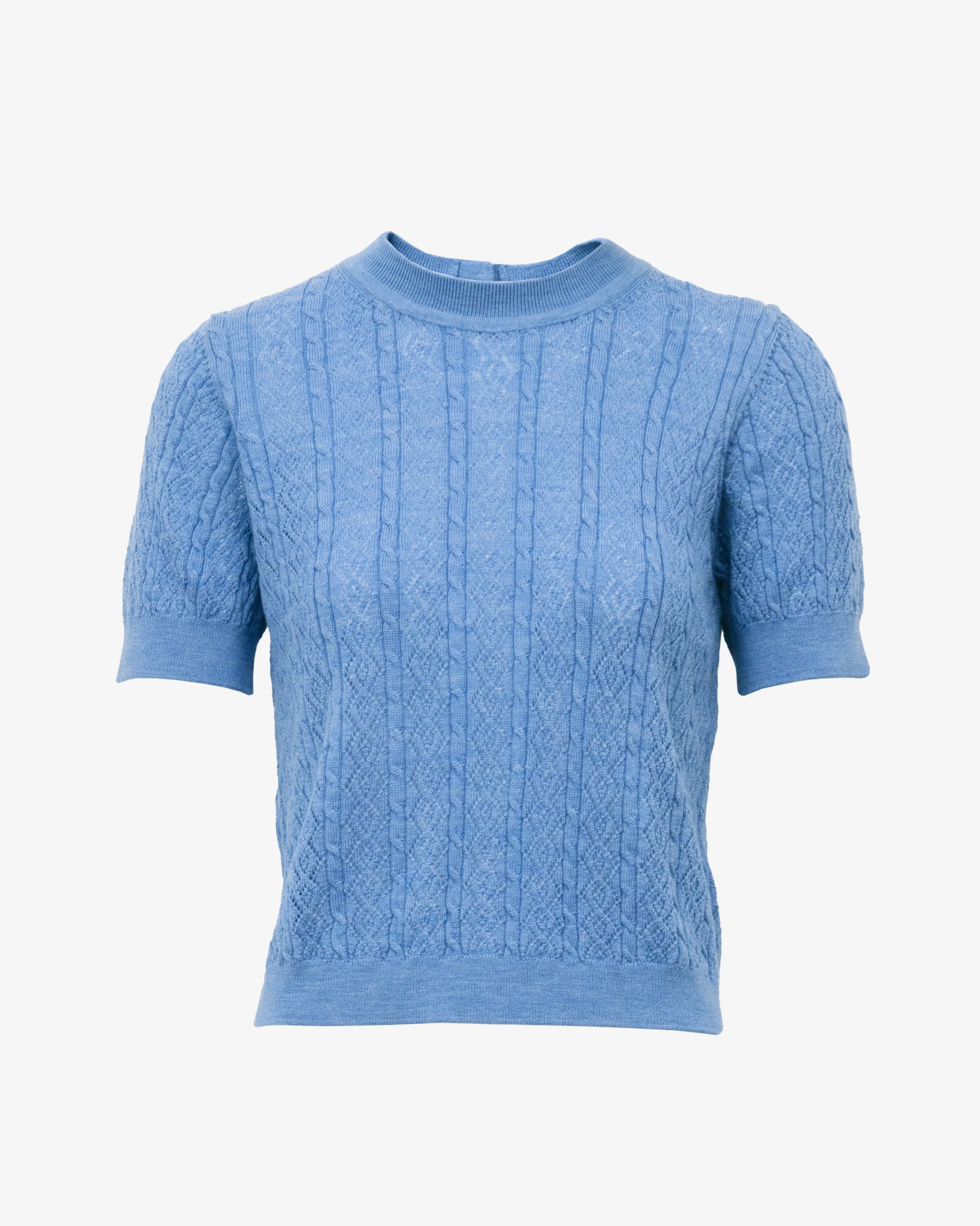 Organic Cotton Blend Diane Knit Top
