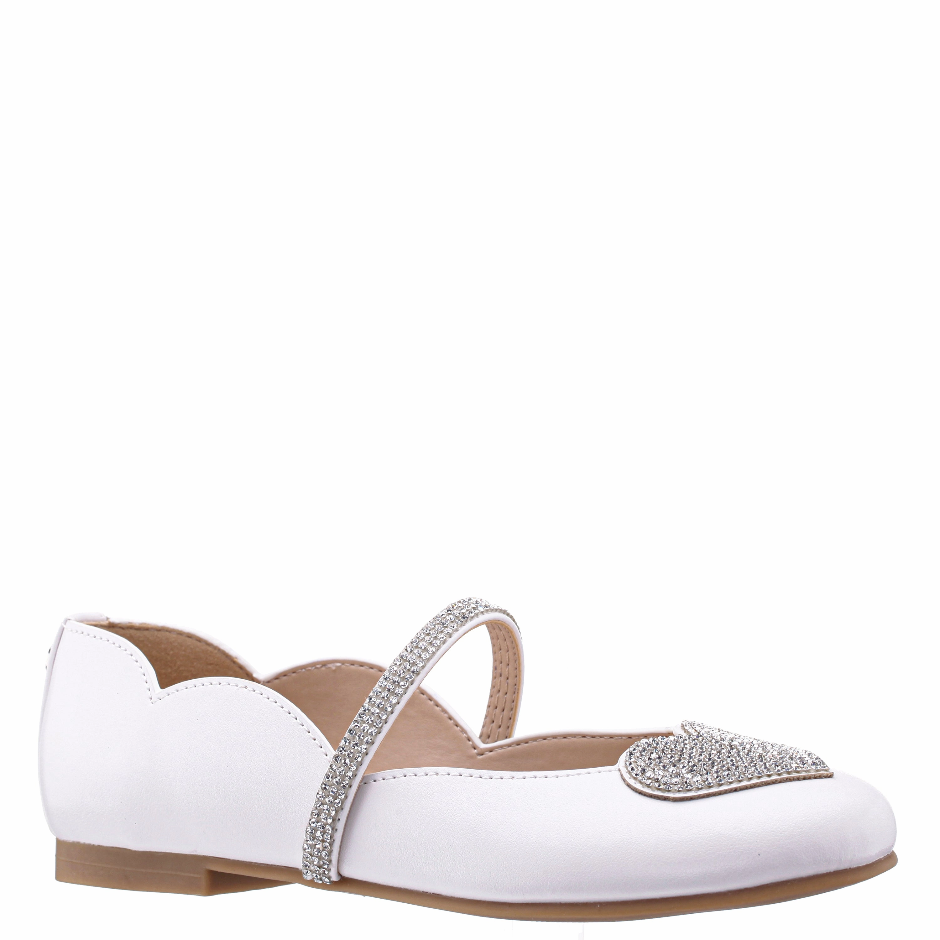 DIAZ-White Wide fit Anti Fatigue Footbed