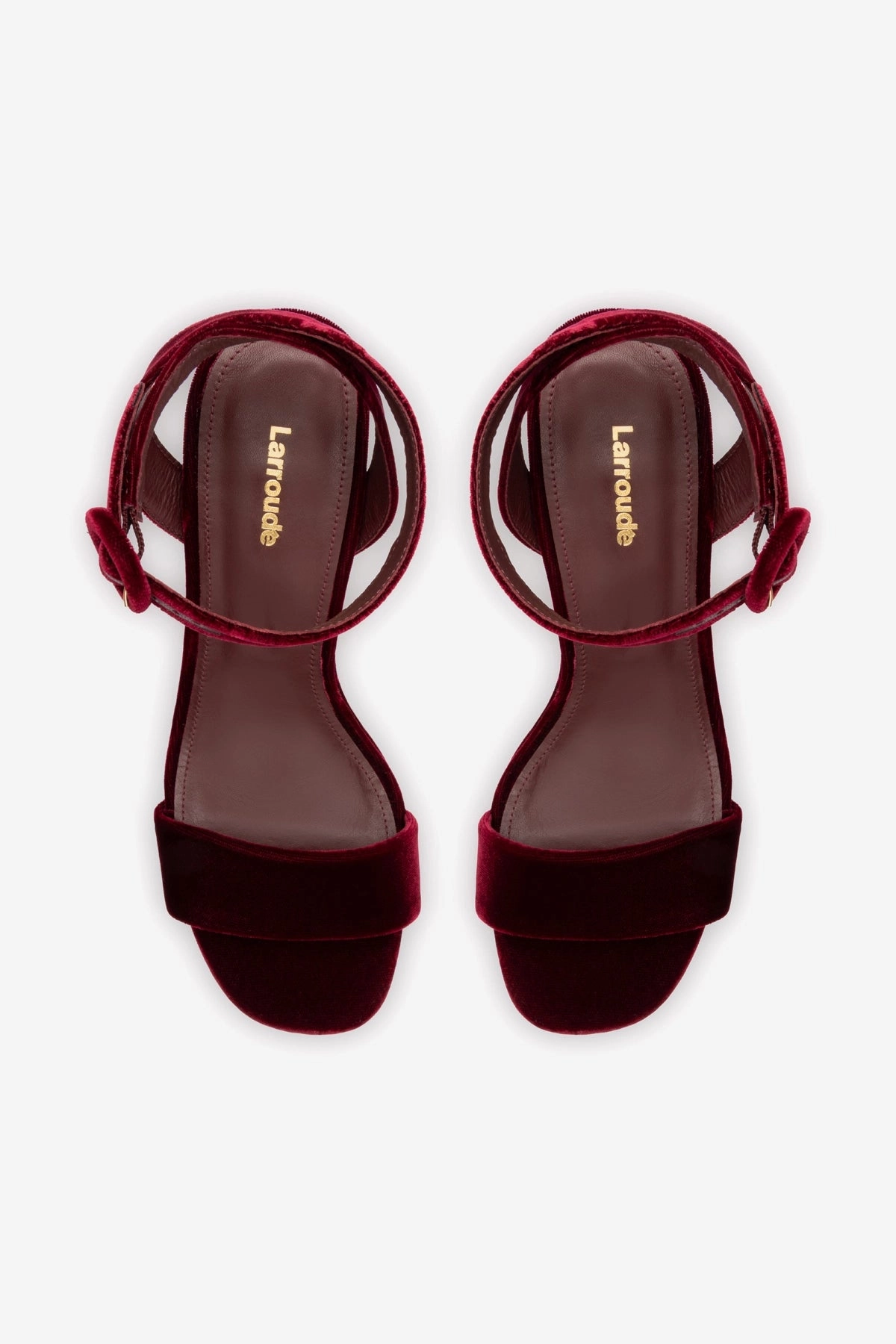 Dolly Sandal In Wine Velvet quick dry