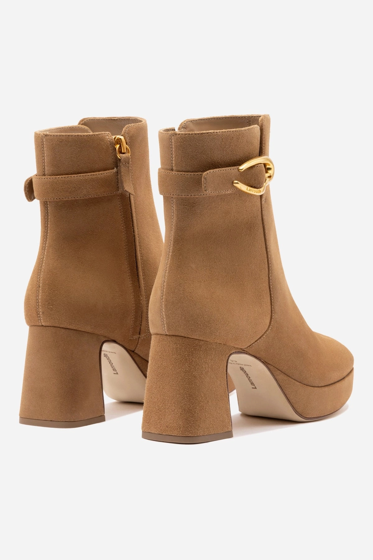 Dolly Verona Low Boot In Peanut Suede Everywhere Fit