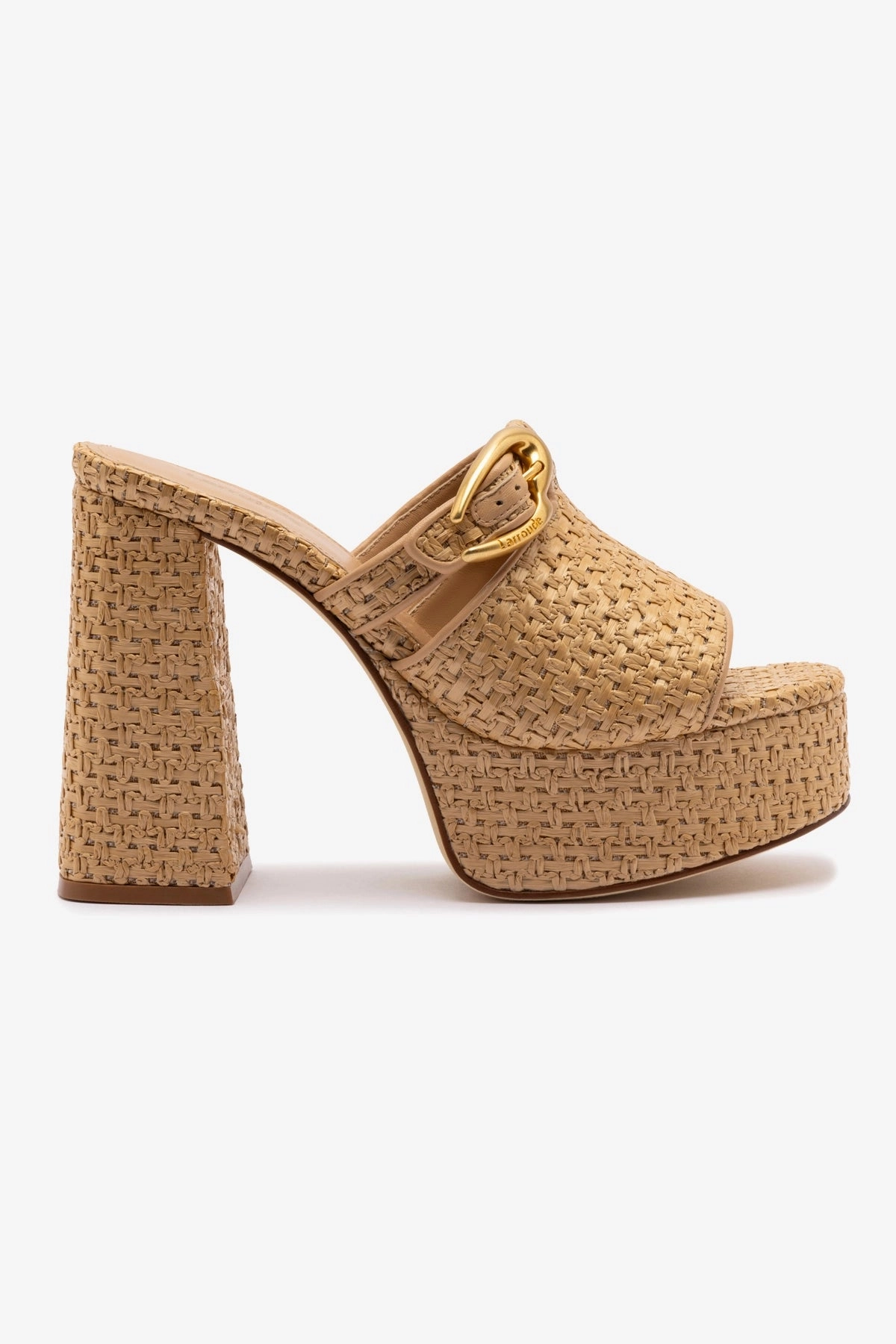 Dolly Verona Mule In Natural Raffia Comfort Curve Teen Fun