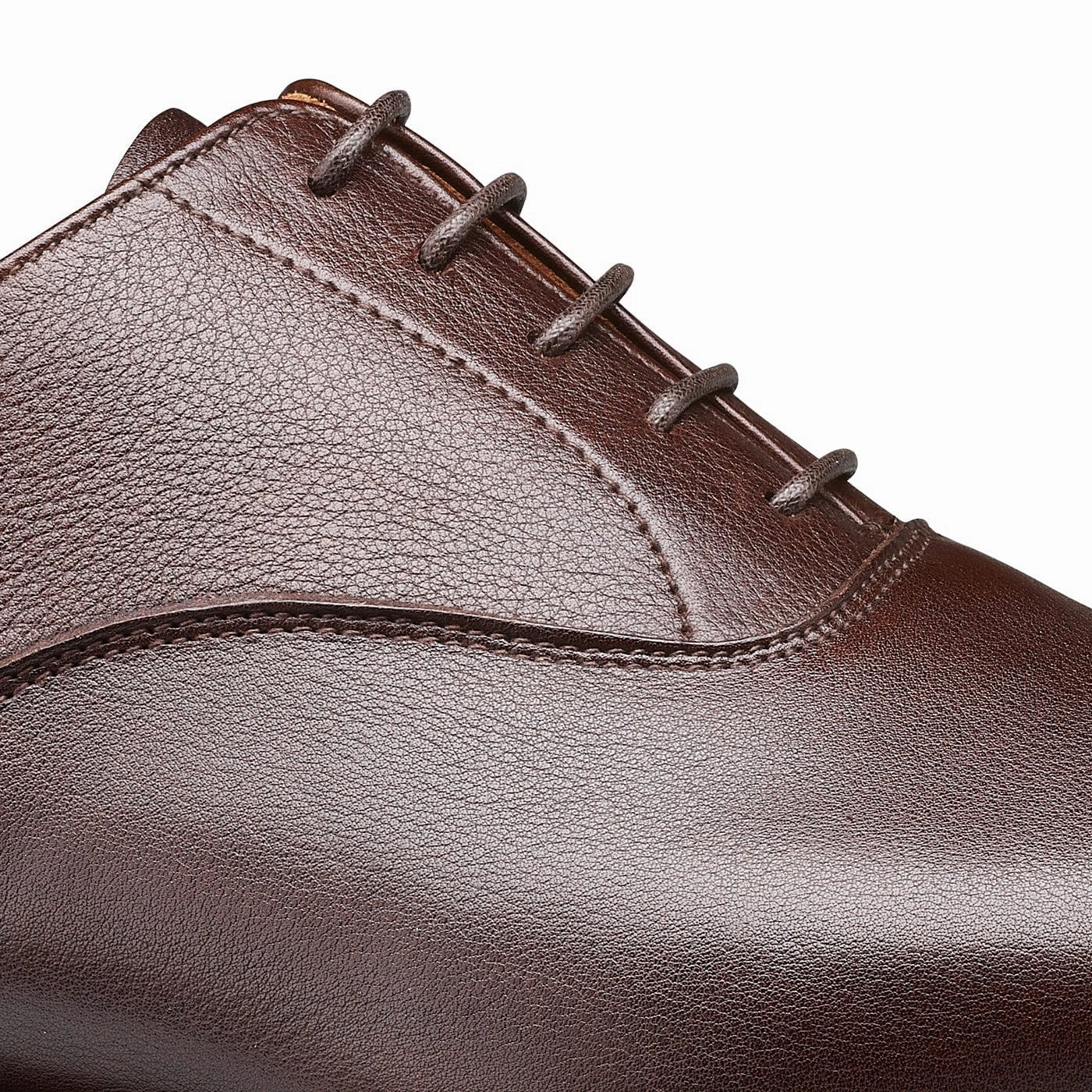Dorset Dark Brown Milled Calf Premium Office Shoes