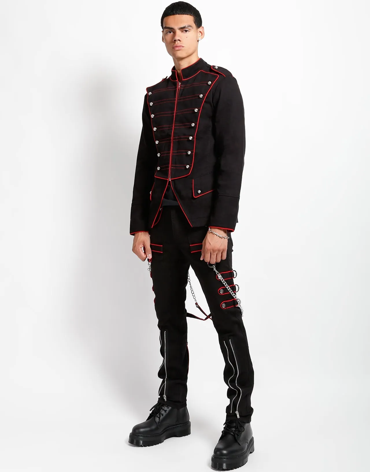 Noise Reducing Fabric MY BAND JACKET RED