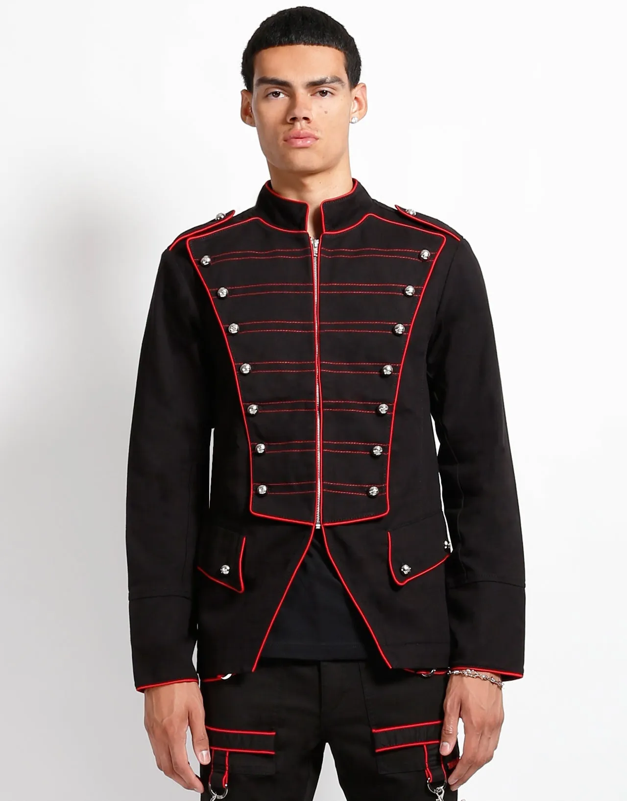 Soft Shell DetachableLining MY BAND JACKET RED