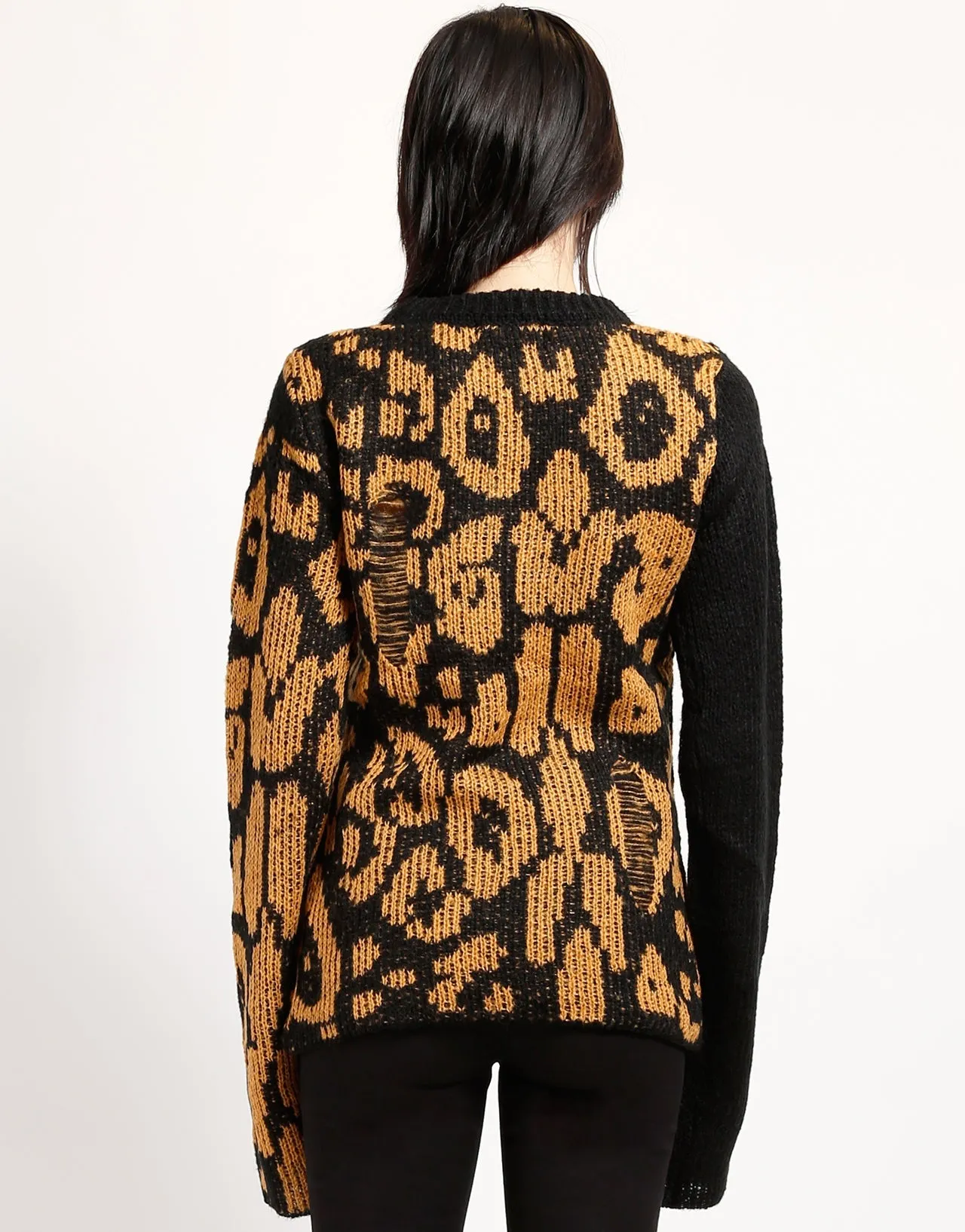 RAG SWEATER LEOPARD LowProfileDesign Active Look