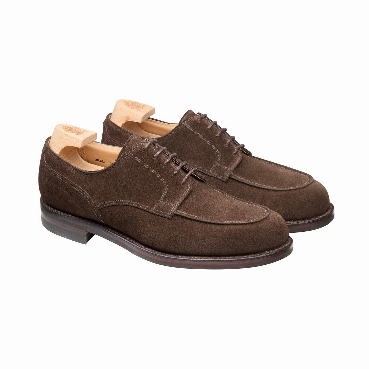 Dover Dark Brown Suede Slip Resistant