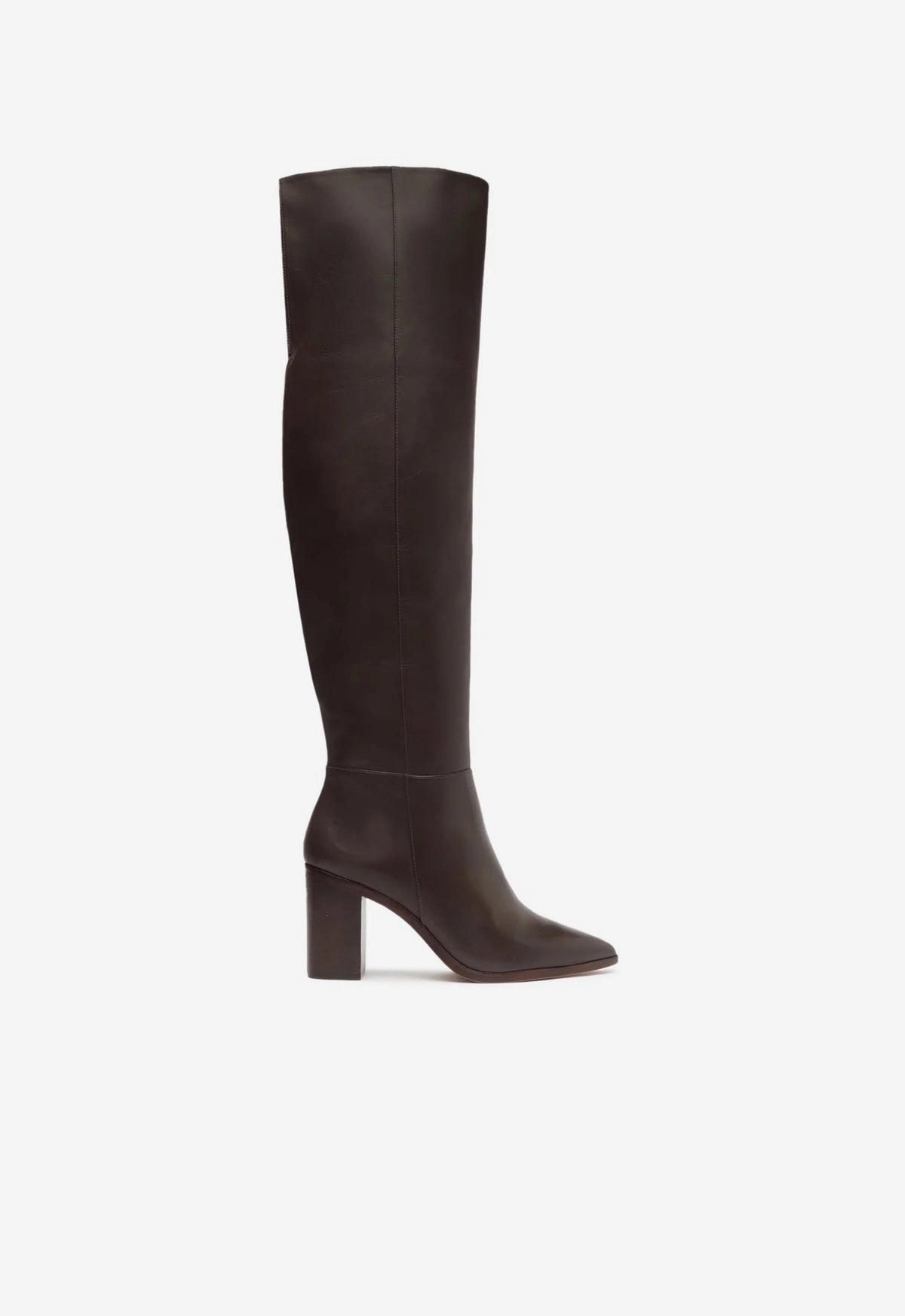 Dynamic Edge Season Ease Magali Block Over the Knee Leather Boot