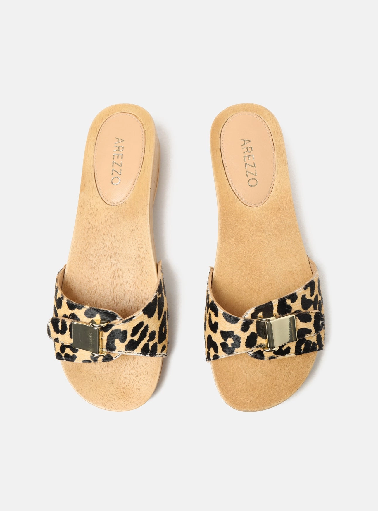 Flexible Sole Path Free Ayanna Leather  Flat