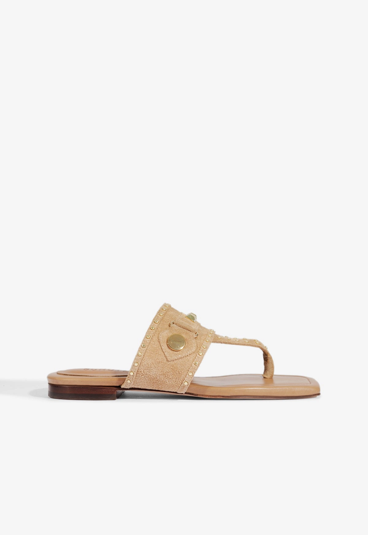 All Time Aria Beige Suede Sandal