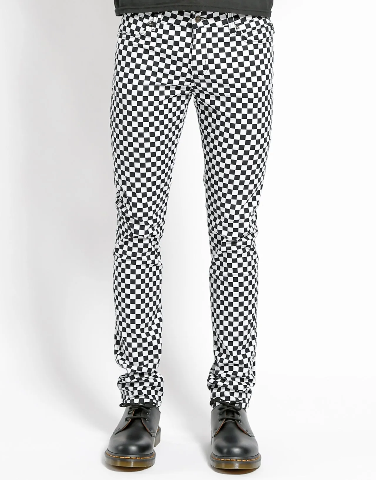 Checkerboard Rocker Jean Customizable length Tough Materials