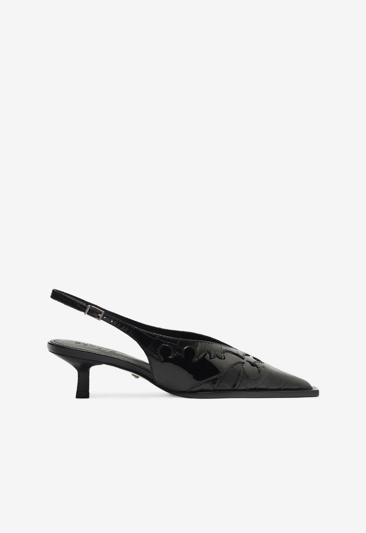 Kids Fun Daria Sling Patent Leather Pump