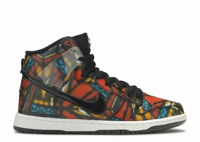 Nike SB Dunk High - Concepts Stained Glass - Used Rolling Motion Design Joy Mood