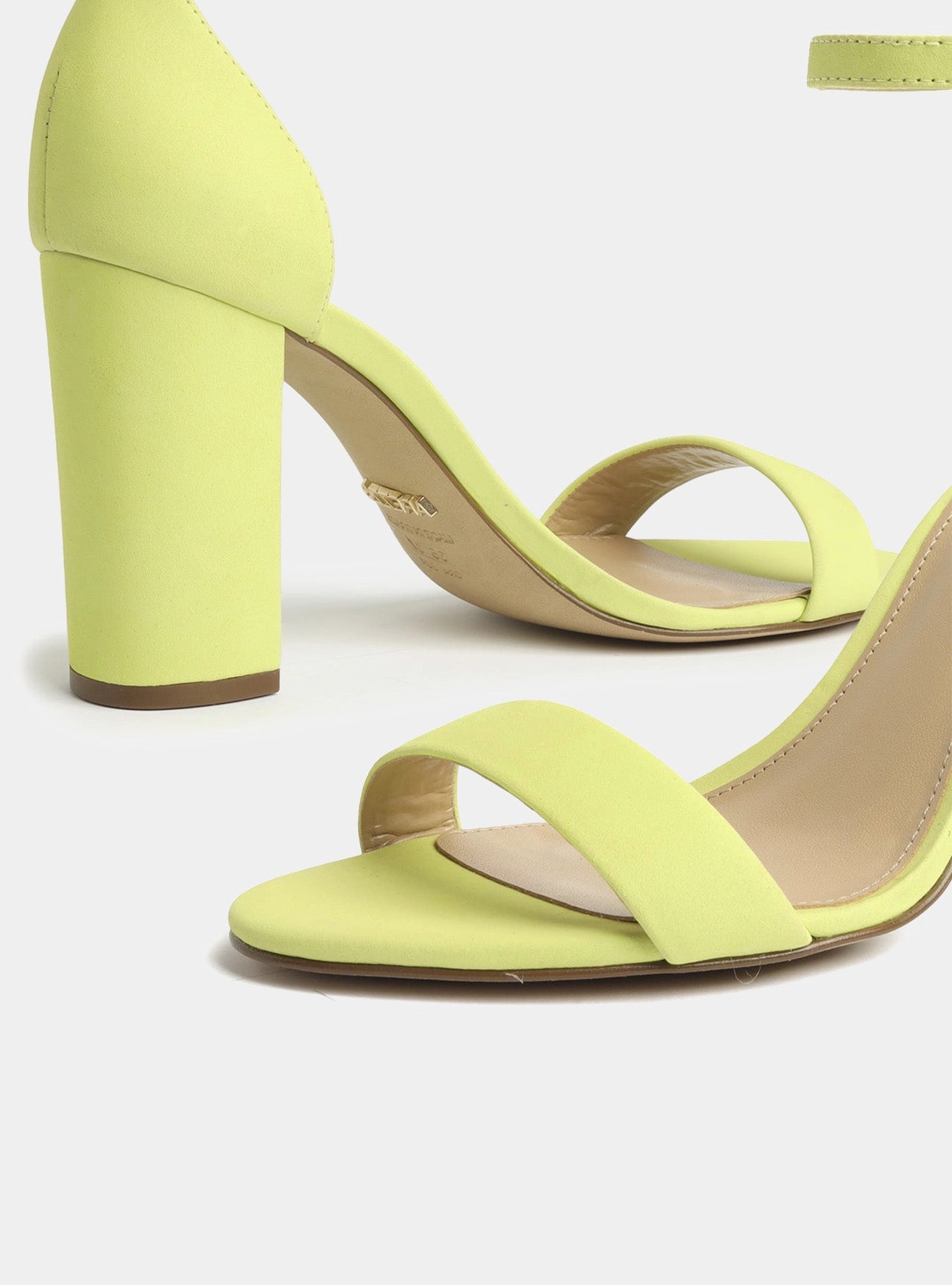 Isabelli Leather Block Sandal Shock Dispersing Plate Road Long