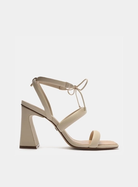 Brave Walk Lenny  Block Leather Sandal