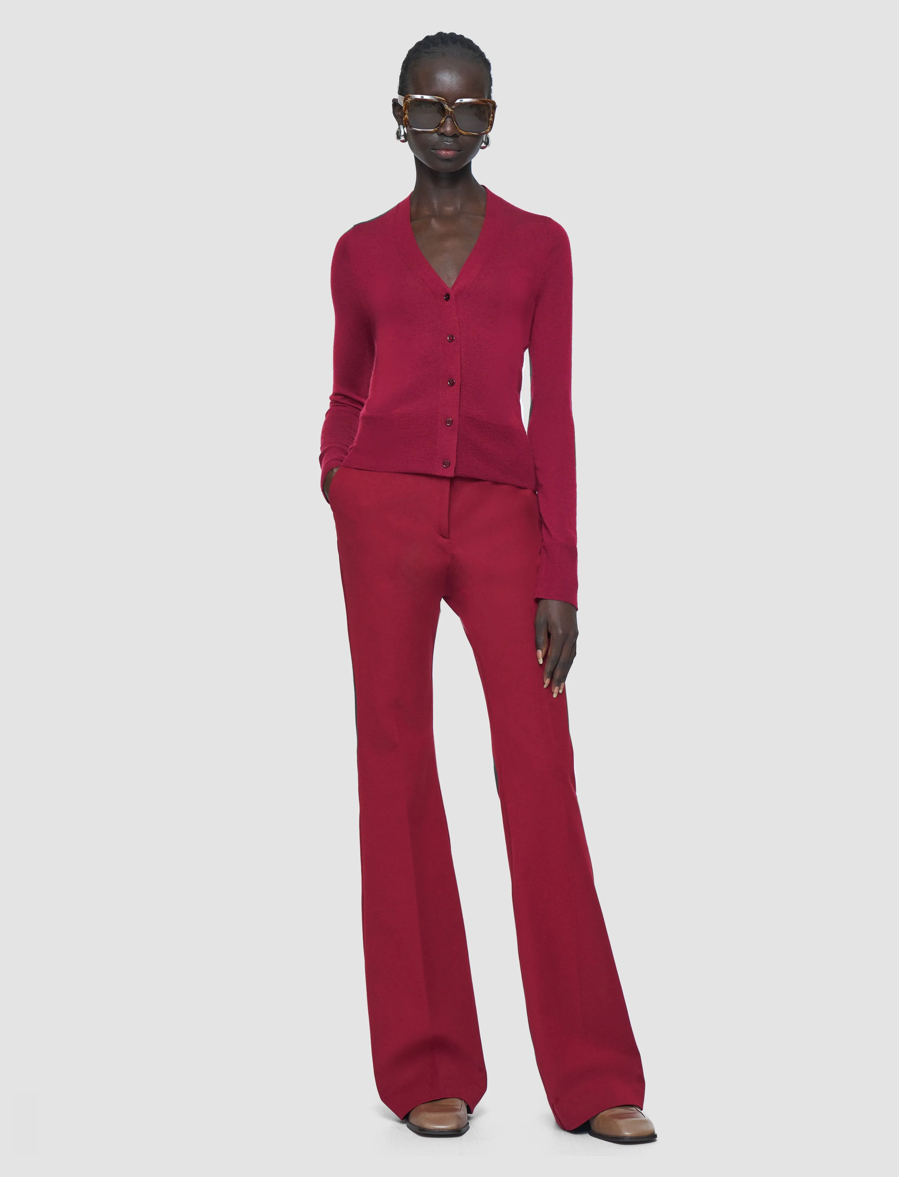 Cashair Cardigan Minimal Style Lightweight texture