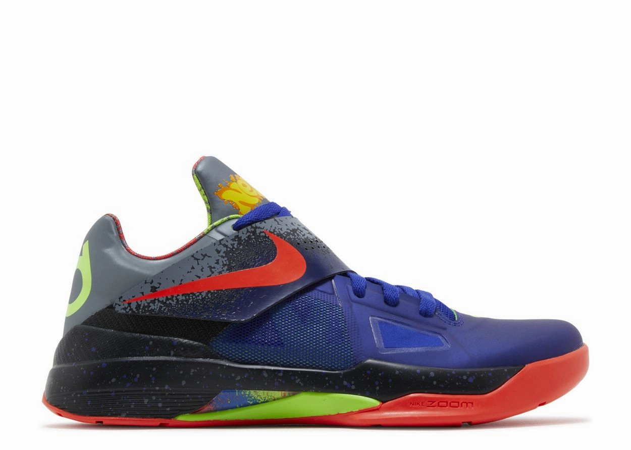 Nike KD 4 - NERF (2024) - Used Soft Material Durable Fabric