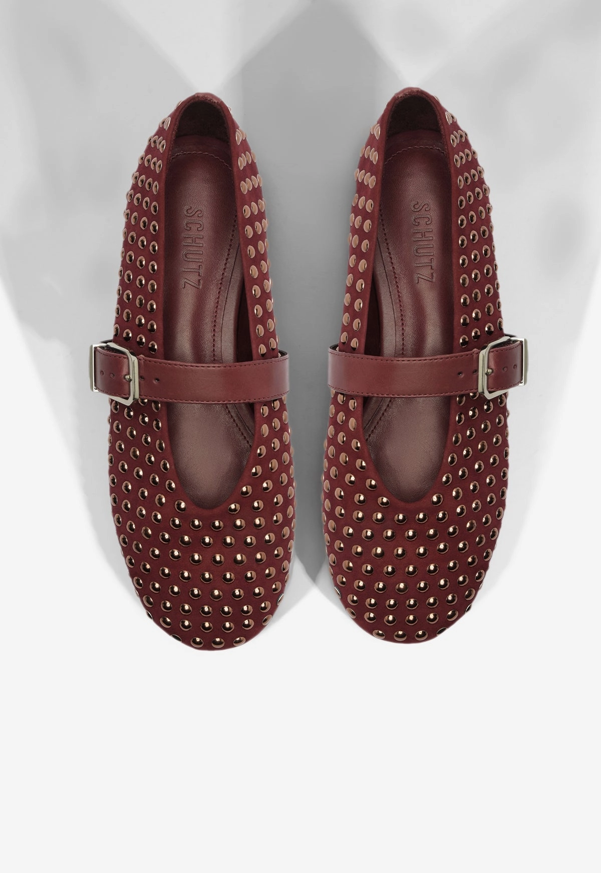 Eiza Shine Suede Flat Eco Friendly Construction