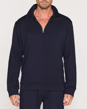 The Men's 1/4 Zip SubtleTexture NonRestrictiveCut