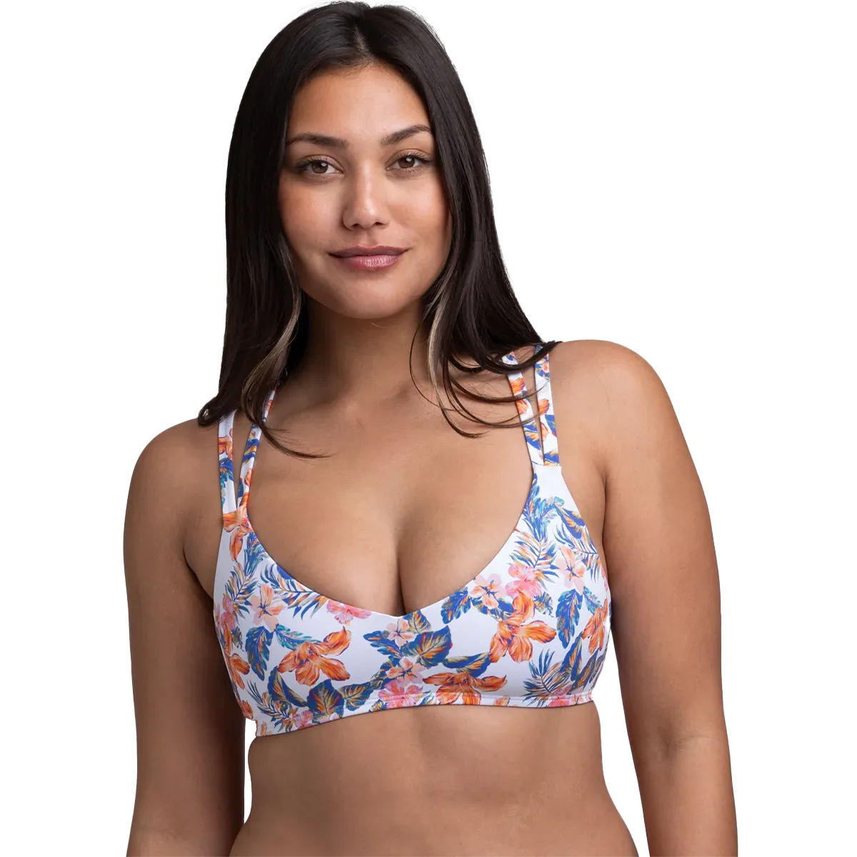 Butterfly Lined Edges Women's Suzy Bikini Top