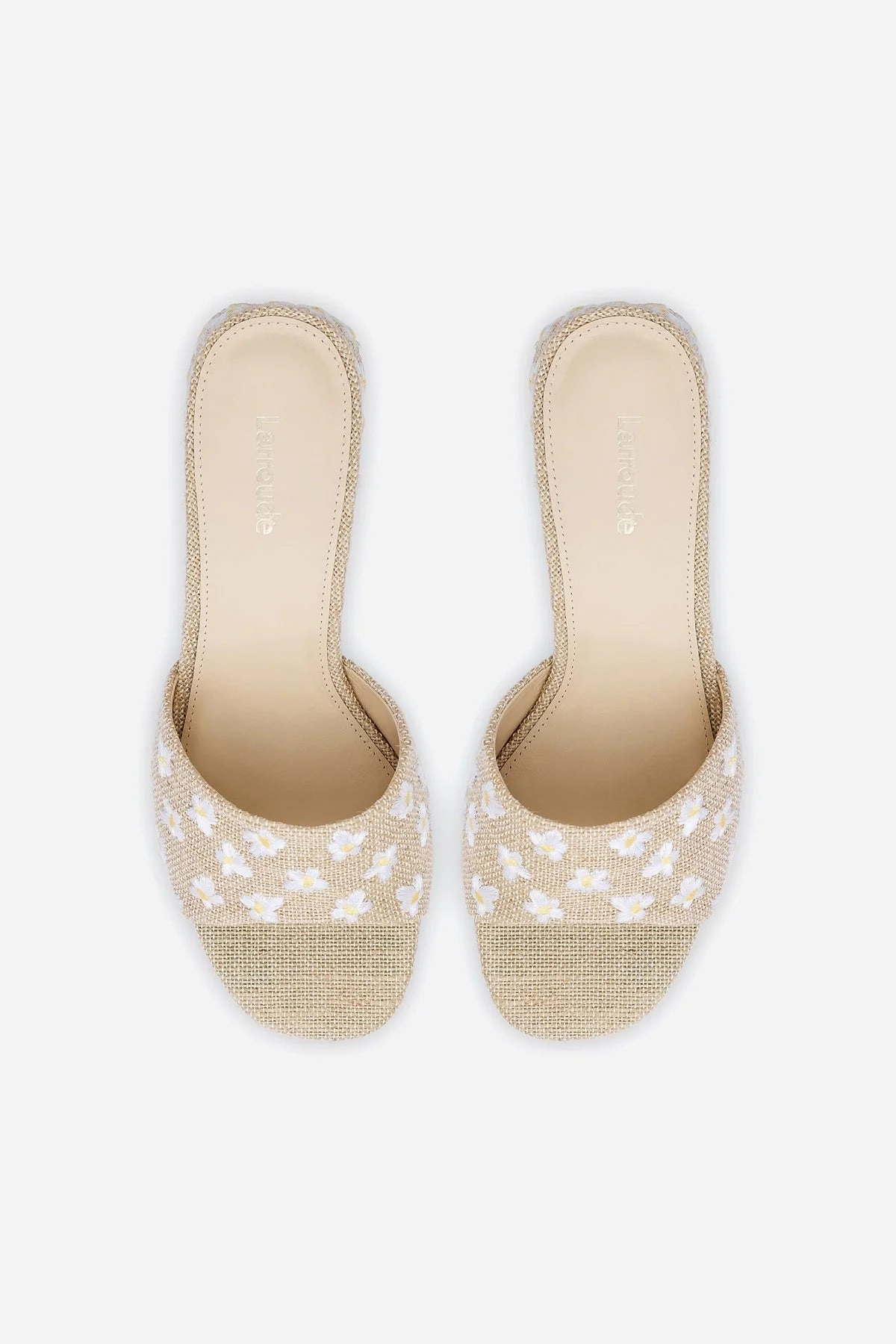 Closet Core Step Ahead Brigitte Mule In Raw Linen