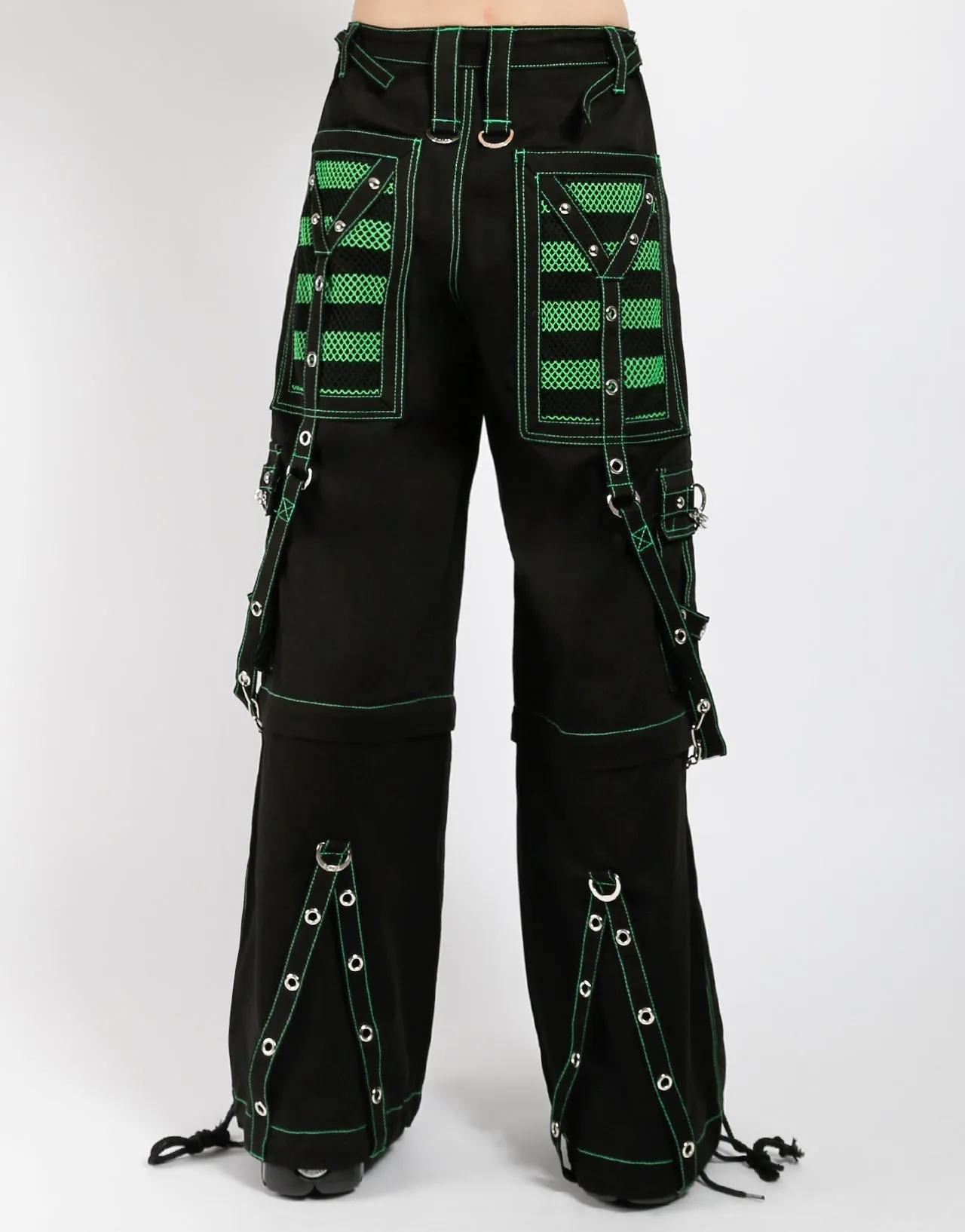 ELECTRO PANT GREEN FunctionalZipper