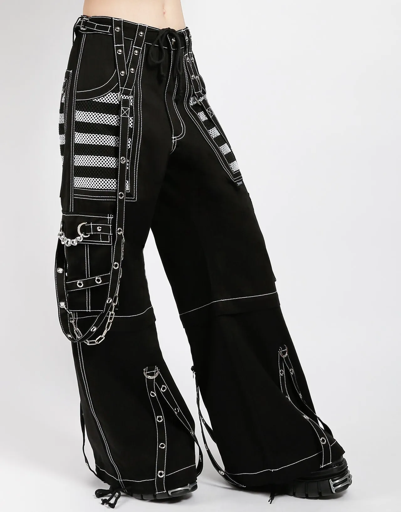 Gripper Waistband ELECTRO PANT WHITE