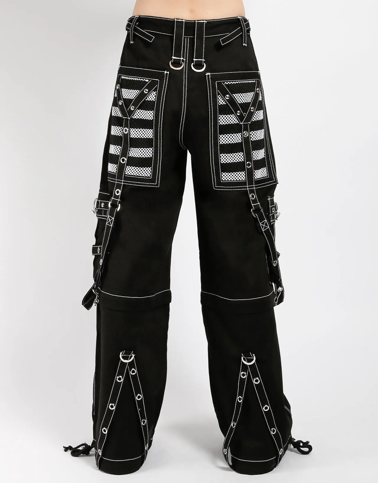 ELECTRO PANT WHITE Slim Look Sporty Chic