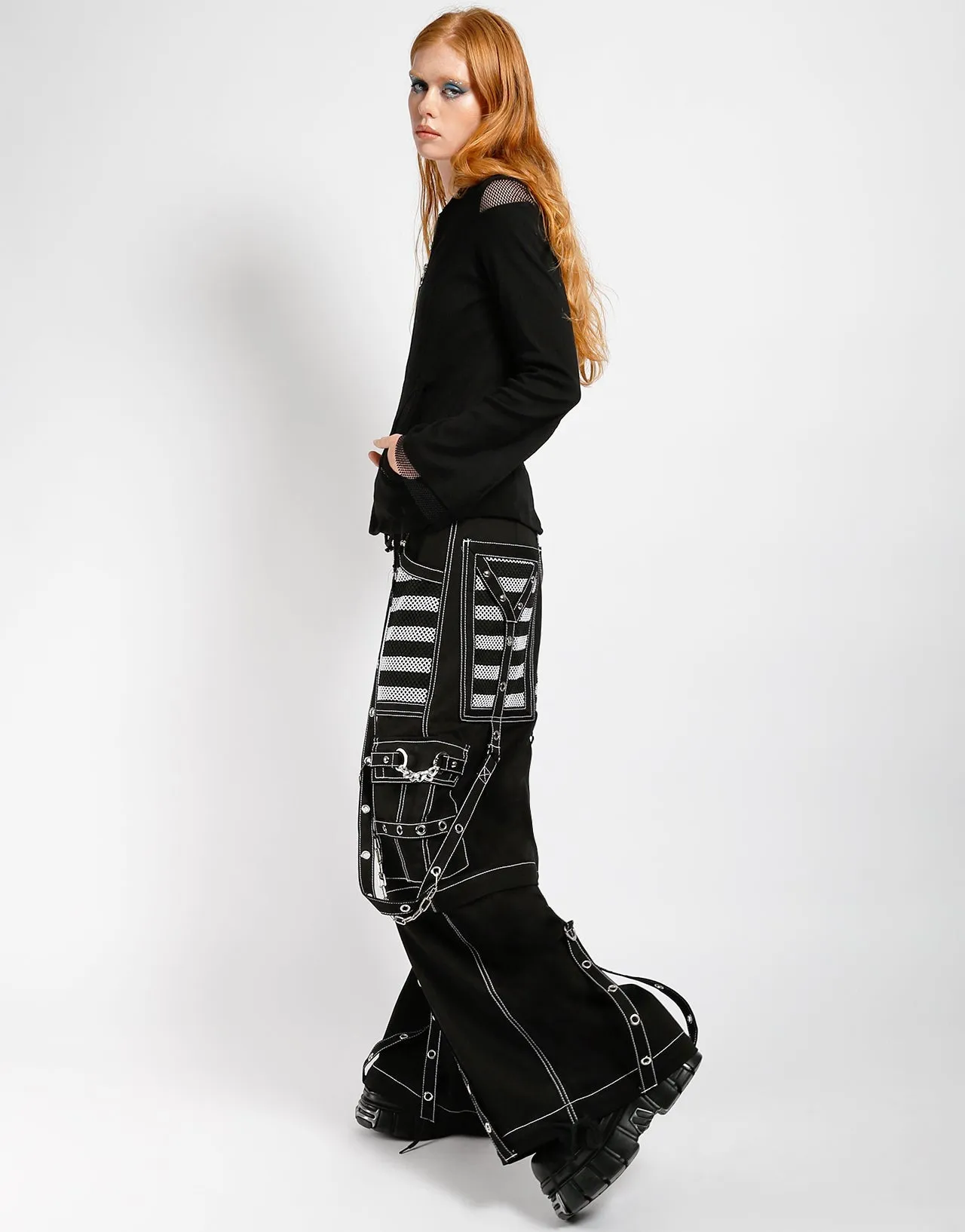 ELECTRO PANT WHITE Flexible Leg