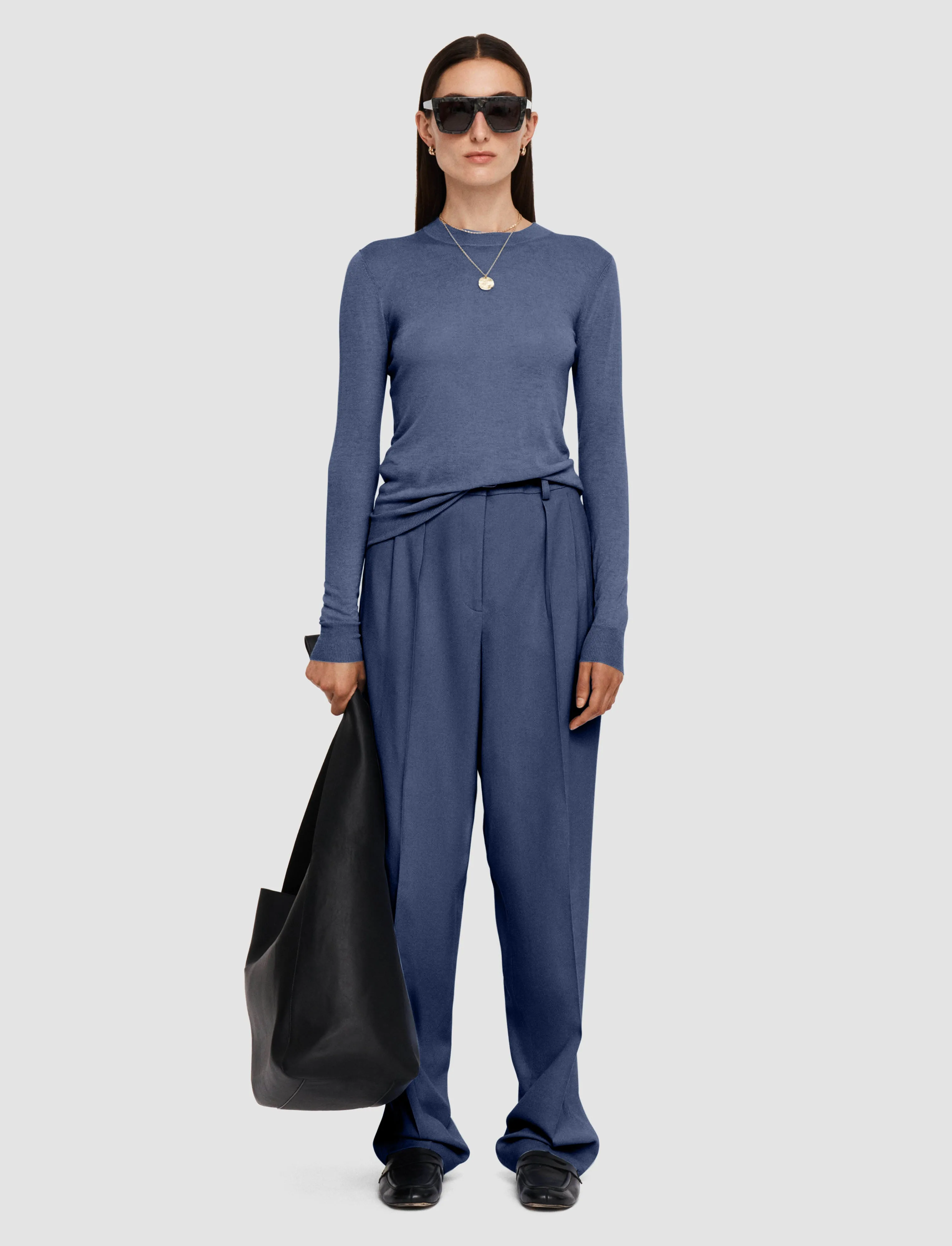 Cashair Round Neck Jumper Seasonal Comforted