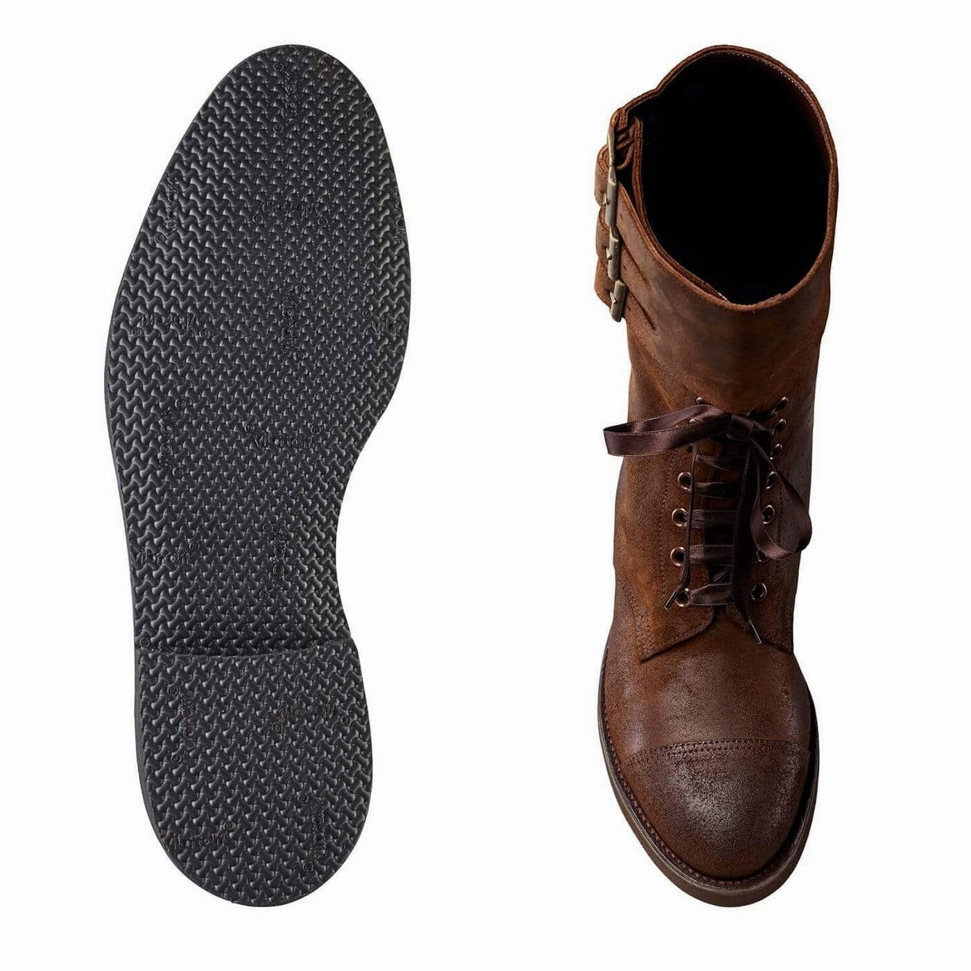 Low Impact Landing Design Ella Dark Brown Rough-Out Suede