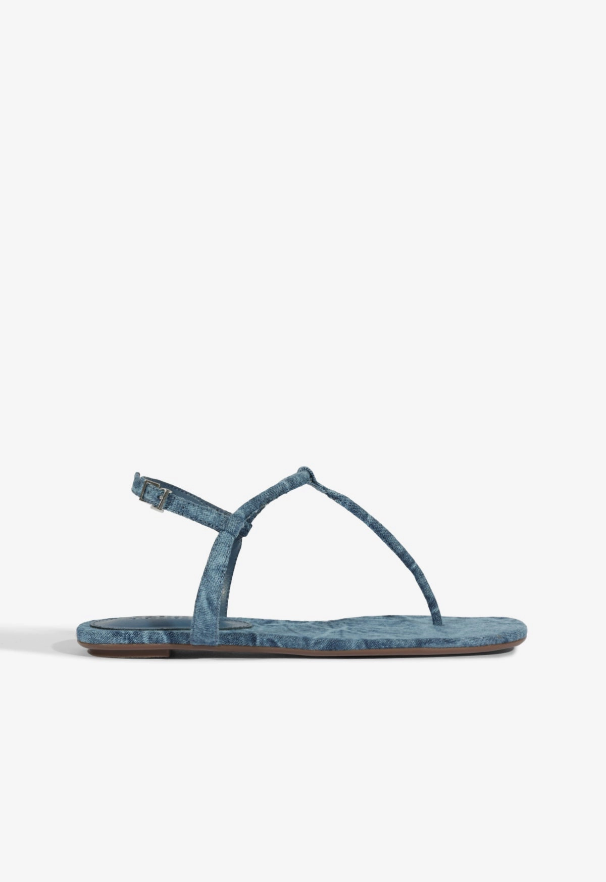 Elsha Denim Sandal Cushioned heel