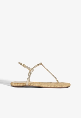 Elsha Flat Sandal Low Impact Landing Design