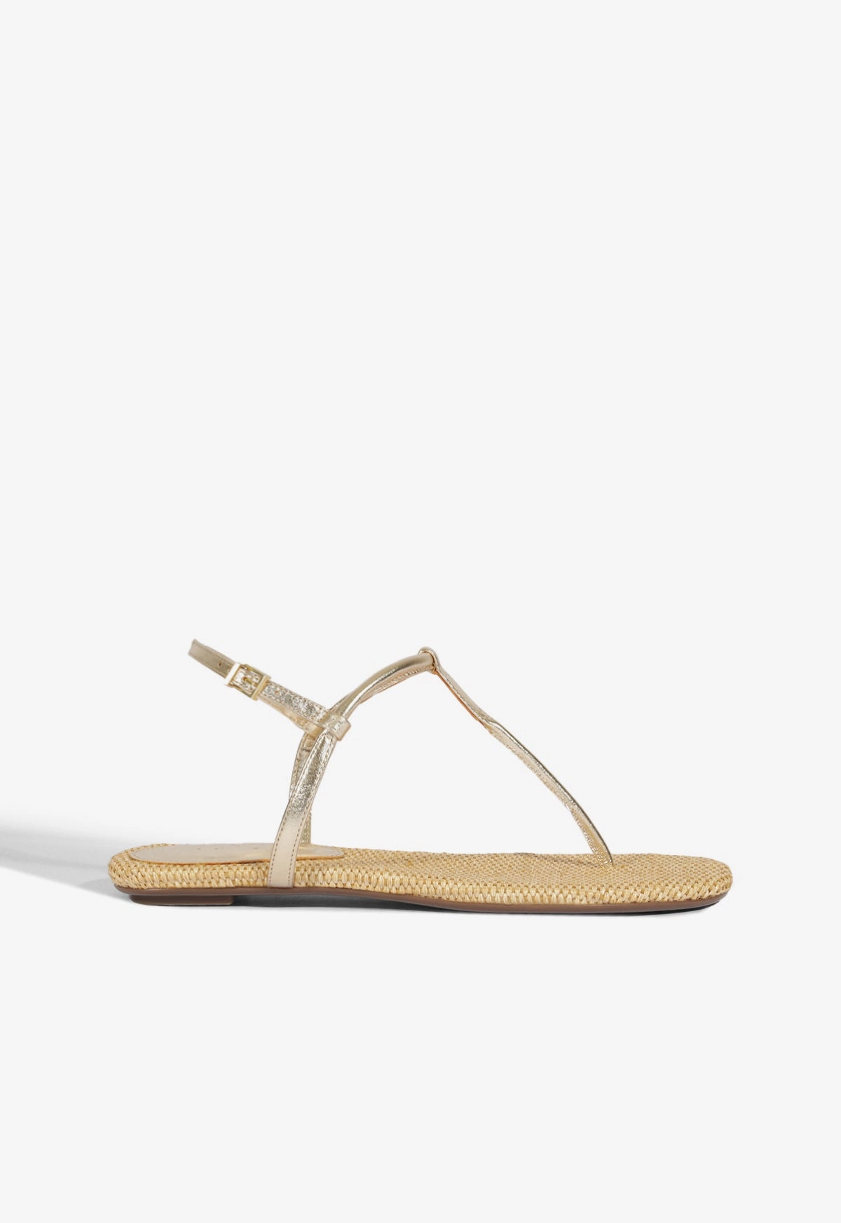 Elsha Flat Sandal Low Impact Landing Design