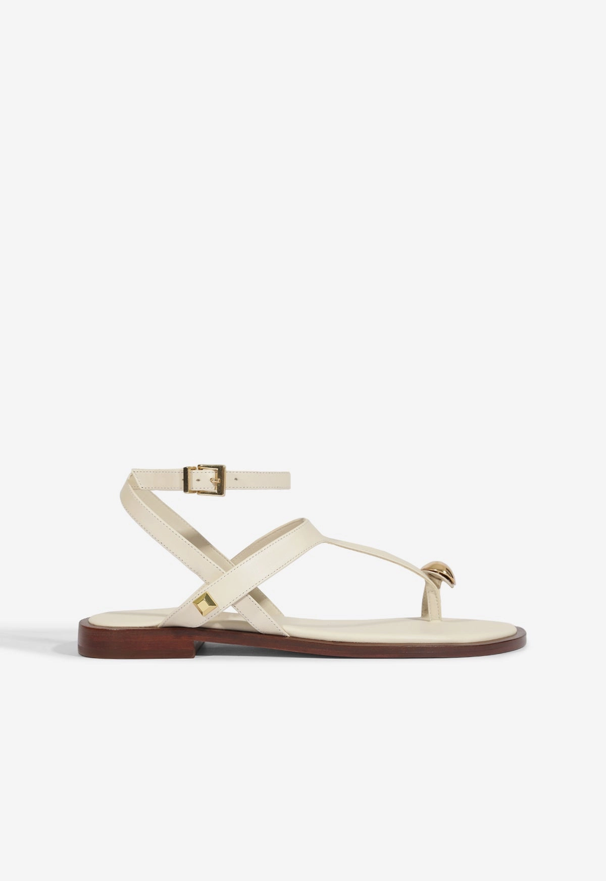 Elysa Lace Sandal Toe box Fiber Mix