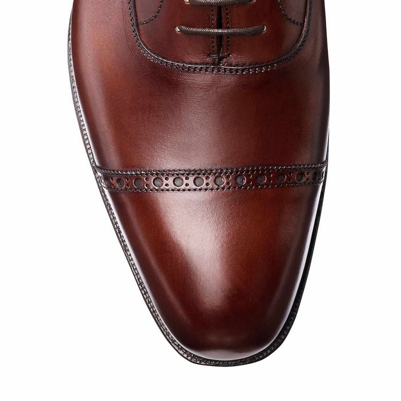 Belgrave Chestnut Antique Calf Smooth Fit Timeless Work Lace-ups