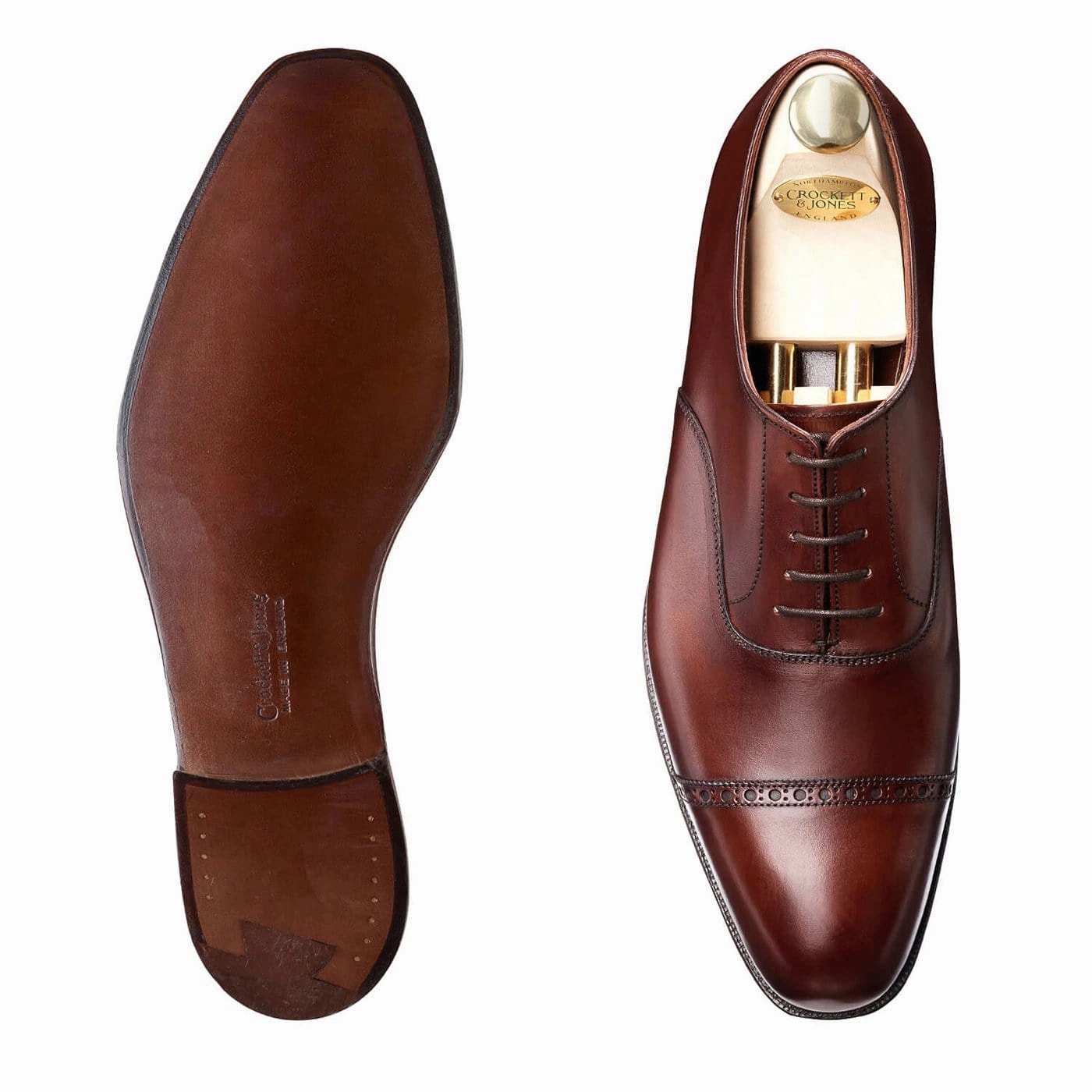 Belgrave Chestnut Antique Calf Stylish Dress Shoes Simple Match