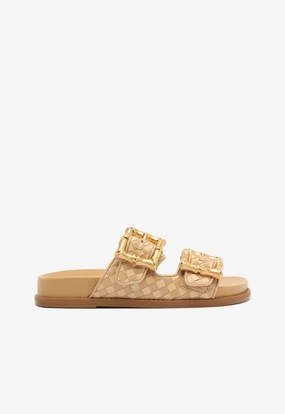 Indoor Enola Beige Sporty Sandal